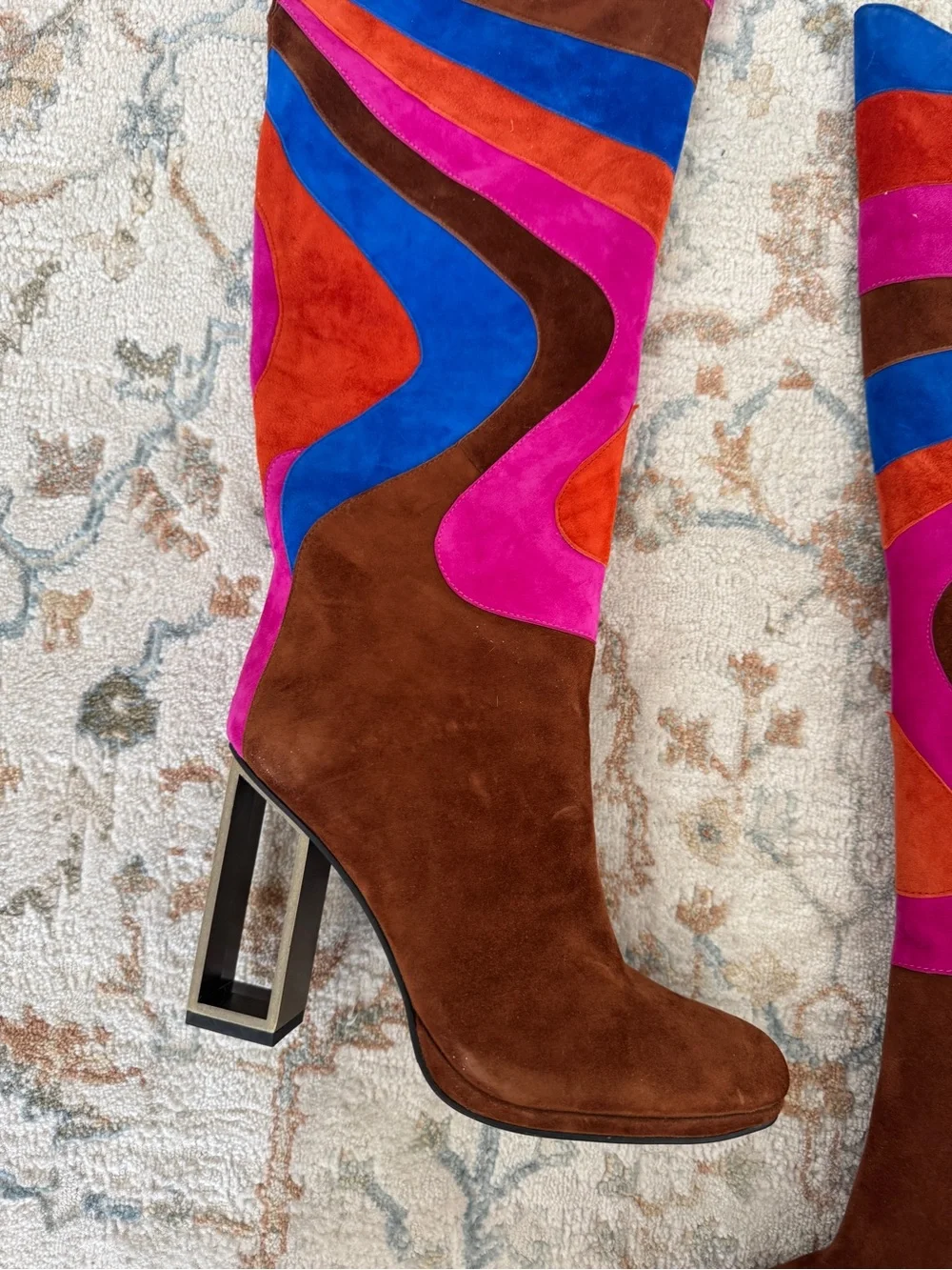 JEFFREY CAMPBELL Energy Over The Knee Boots 9